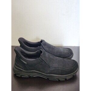 Sz 10 - Rockport Mens Casual Black Shoes